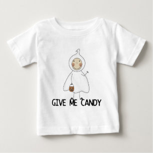 Donnez-moi des t-shirts et des cadeaux Candy