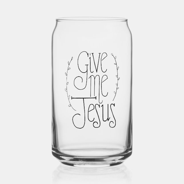 Donnez-moi Jésus Glass (Recto)