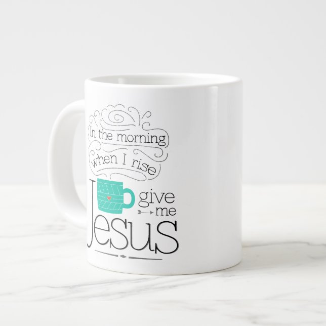 Donnez-moi la tasse de café de Jésus (Devant gauche)