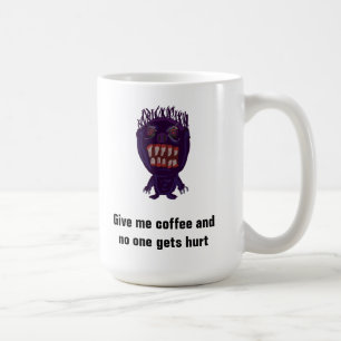 Donnez-moi le café et personne n'obtient la tasse