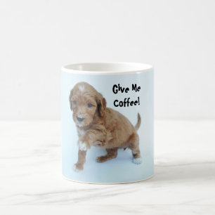 Donnez-moi le café ! Tasse de Goldendoodle