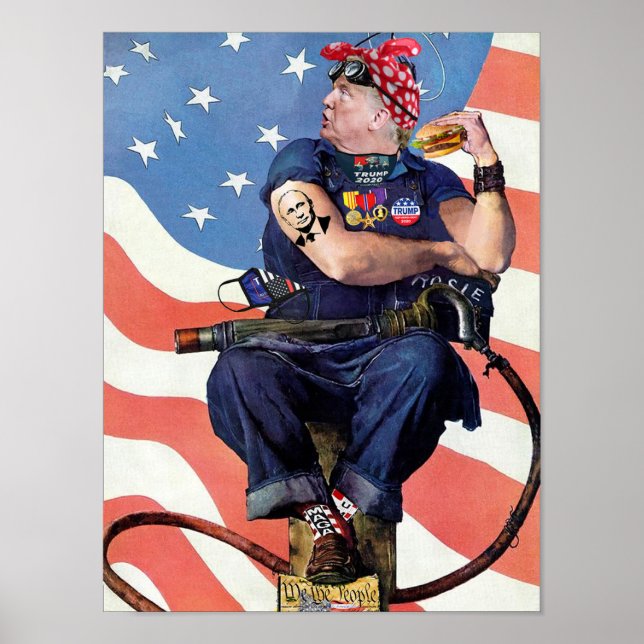Donnie the Riveter Archival Print Poster (Vorne)