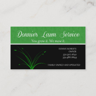 Donnies Lawn Service Visitenkarte