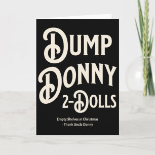Donny 2 Dollar - Trump-Zolltarife - Spaß C Karte