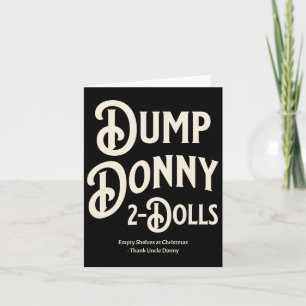 Donny 2 Dollar - Trump-Zolltarife - Spaß C Karte