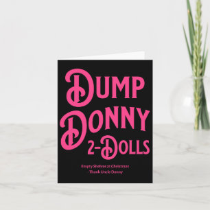 Donny 2 Dollar - Trump-Zolltarife - Spaß C Karte