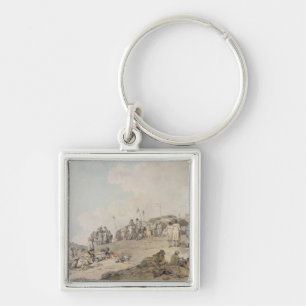 Donnybrook angemessen, 1782 (Stift, Tinte und w/c Schlüsselanhänger