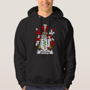 Donovan Coat of Arms Familienwappen Hoodie