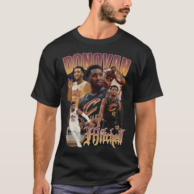 Donovan Mitchell | Basketball Bootleg Te T-Shirt (Vorderseite)