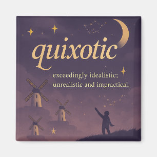 Donquichottisch Magnet