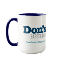 Don's Barber Shop - Blue Coffee Tasse