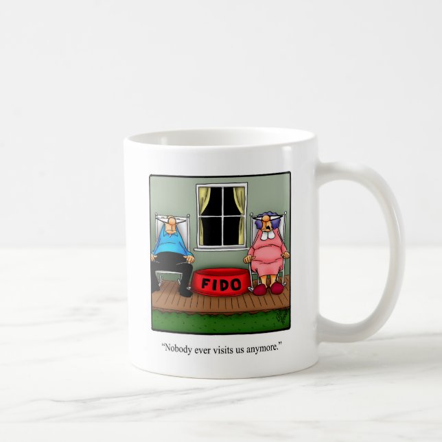 Dons cadeau du propriétaire de chien Humour Mug (Droite)