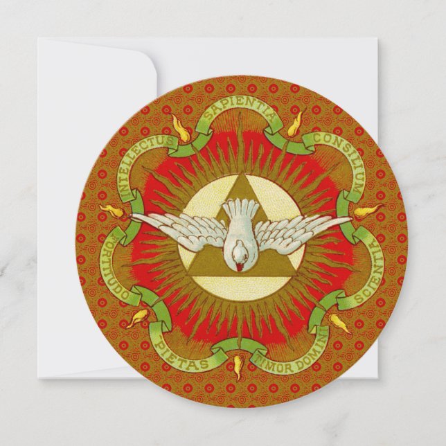 Dons du Saint-Esprit (BK 026) Carte de voeux (Devant)