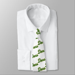 Dons Schriftzug-Logo Krawatte