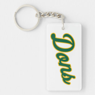 Dons Schriftzug-Logo Schlüsselanhänger
