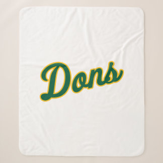 Dons Schriftzug-Logo Sherpadecke