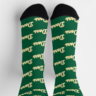 Dons Schriftzug-Logo Socken