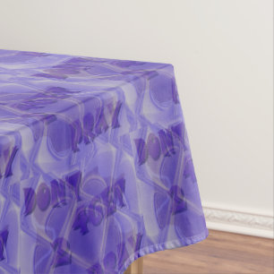 Don't 4get 2 Pray (indigo gemustert) Tischdecke