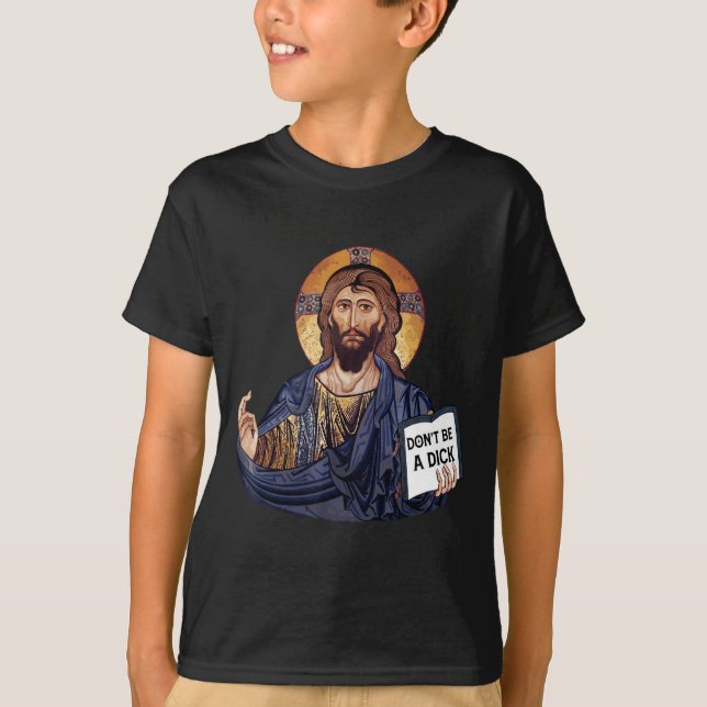 Dont Be A Jesus Book  T-Shirt (Vorderseite)