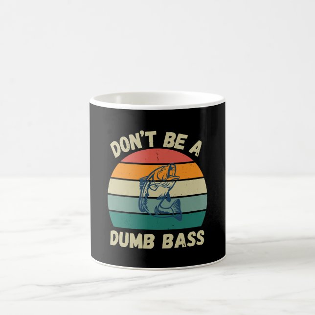 Dont Be Dumb Bass Kaffeetasse (Mittel)