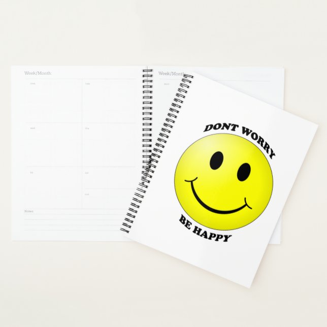 Dont Besorgnis Be Happy Planer (Anzeige)