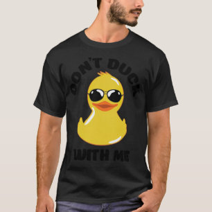 Dont Duck mit Schokolade Labrador schwarzer Labrad T-Shirt