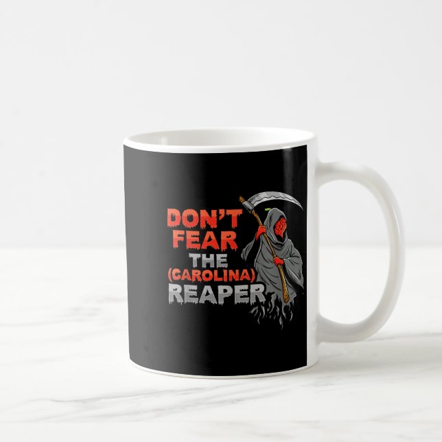 Dont Fear The Carolina Reaper Design  Kaffeetasse (Rechts)