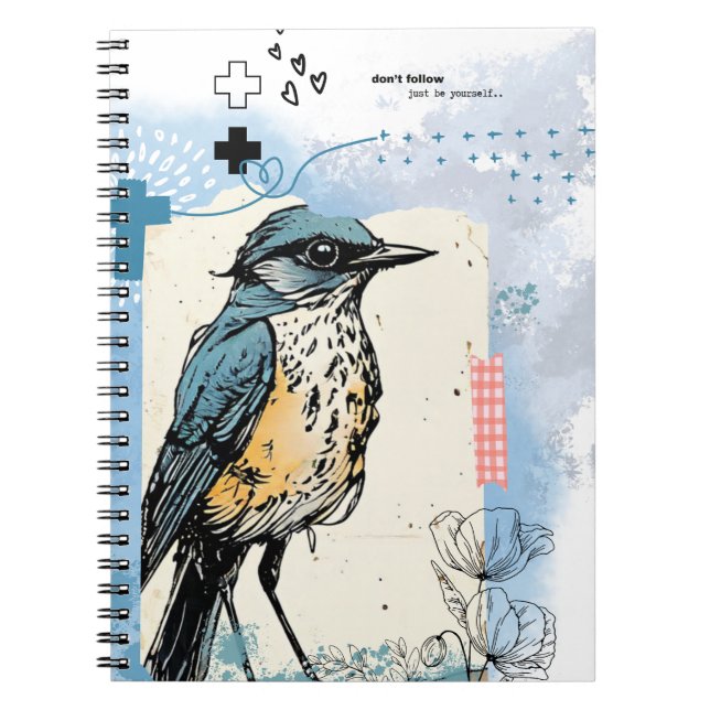 Don't Follow. Just be yourself | Notebook Journal (Devant)