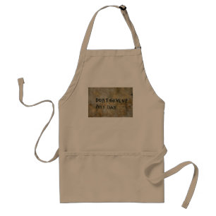 Don't Give Up Graffiti - Apron Schürze