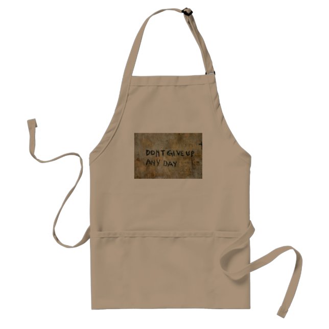 Don't Give Up Graffiti - Apron Schürze (Vorne)