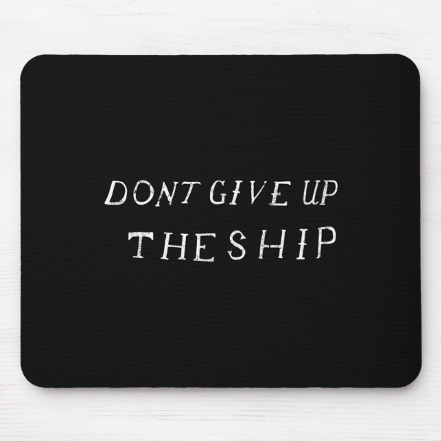 Dont Give Up The Ship Perry Flag (clic, Front) Lon Mousepad (Vorne)