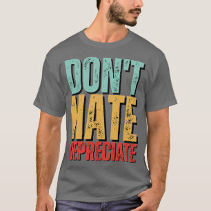 DonT hasste Abschreibungen Funny Accounting Cpa T-Shirt
