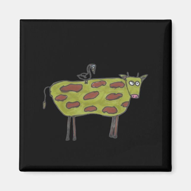 Dont Have A Cow Man  Magnet (Vorne)