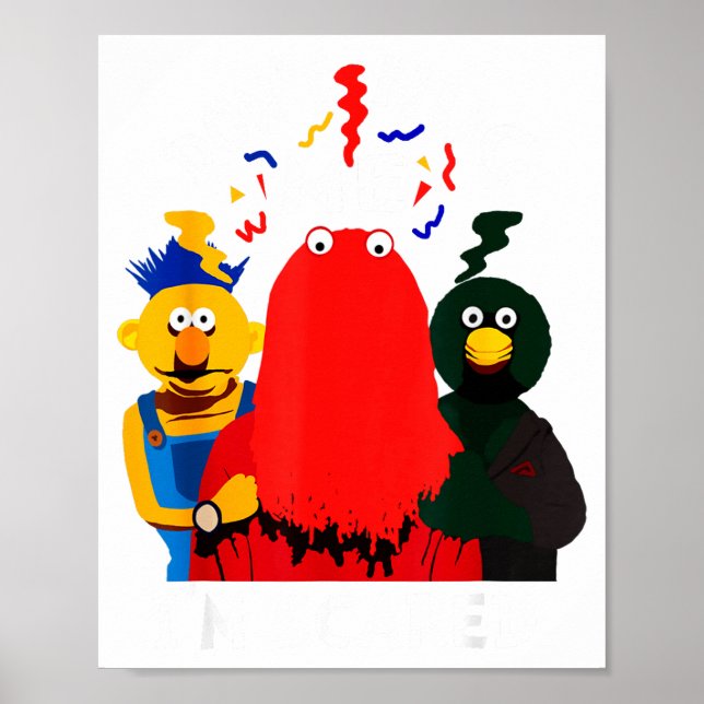 Don't Hug Me I'm Eds Funny Saying Sarcasm  Poster (Vorne)