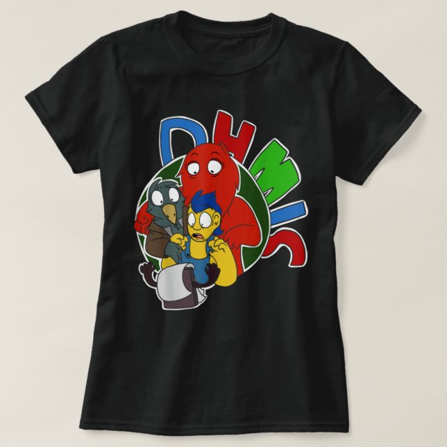 DONT HUG ME IM SCARED MEMO T-Shirt (Design vorne)