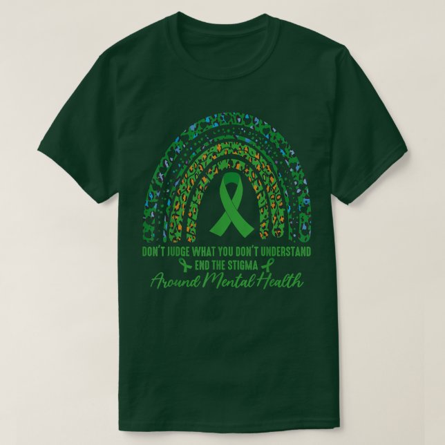 Don't Judge What You Don't Understand Around Menta T-Shirt (Design vorne)