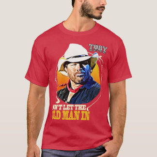 Dont ließ den alten Mann in Toby Keith Kids TShirt