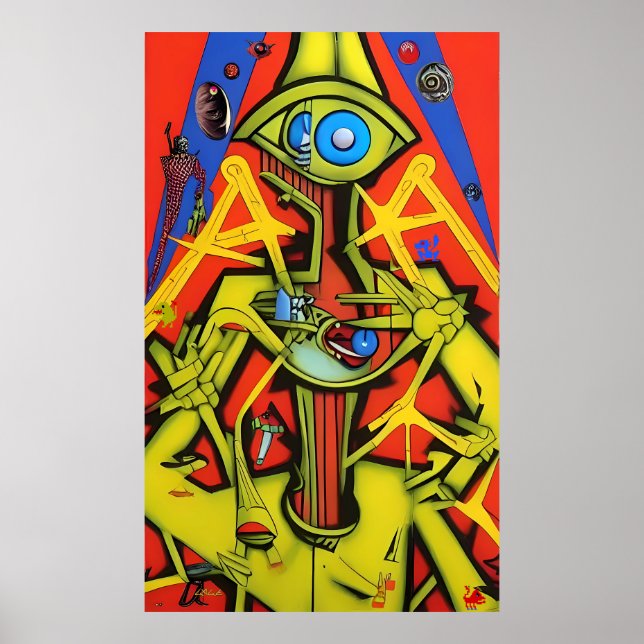 Don't Look Away Poster (Vorne)