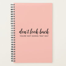 Don't Look Back | Uplifting Peachy Pink