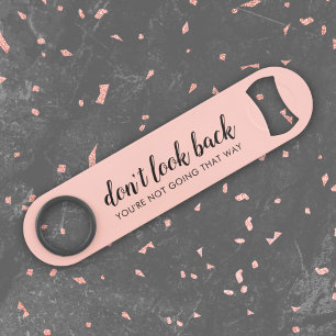 Don't Look Back Uplifting Peachy Pink