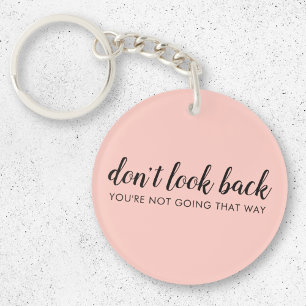 Don't Look Back   Uplifting Peachy Pink