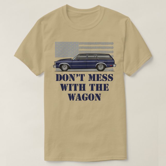 Dont mess Blue T-Shirt (Design vorne)