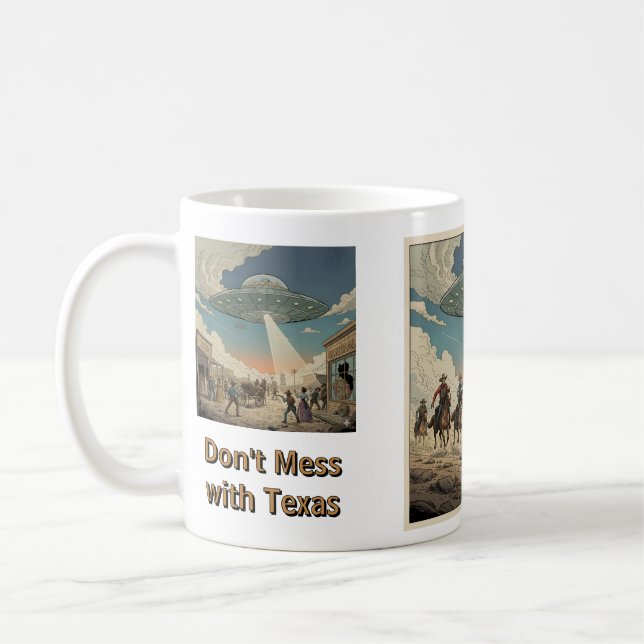 Don't Mess with Texas - Invasion Mug (Gauche)