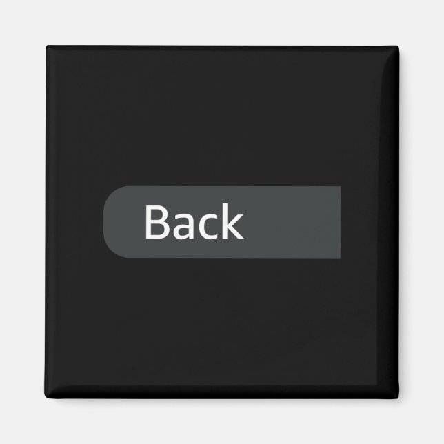 Don't New York My Florida On Back  Magnet (Vorne)