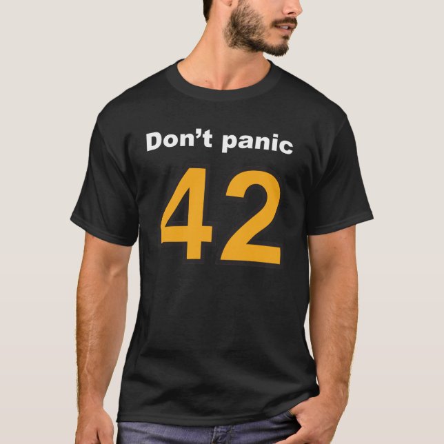 Don't panic T-Shirt (Vorderseite)