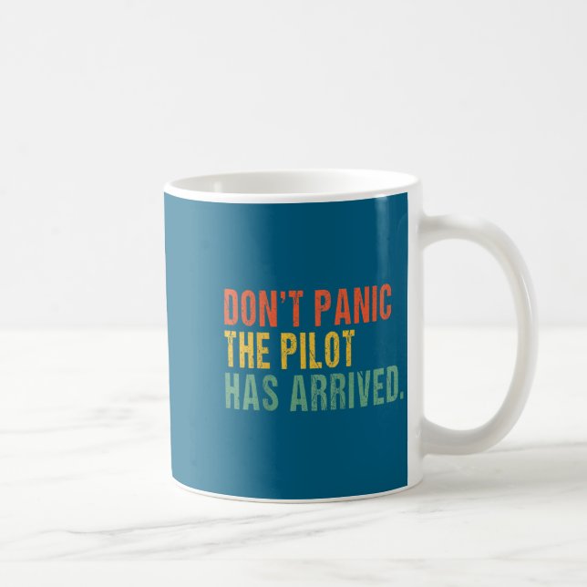 Don't Panic, The Lot Has Arrived - Funny Lot Quote Kaffeetasse (Rechts)