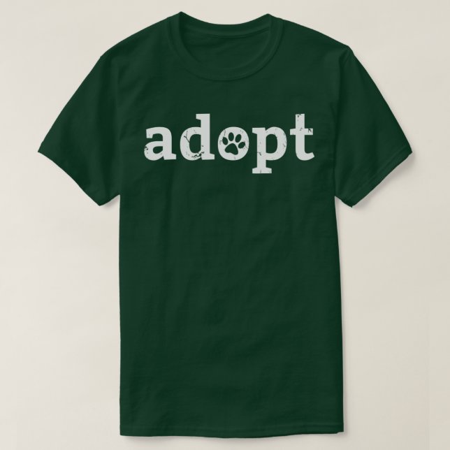 Dont Shop Adoptier Rett Life Rescue Animals Liebe  T-Shirt (Design vorne)