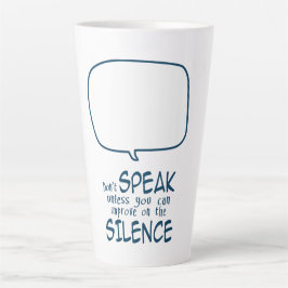 Don't Speak Milchtasse