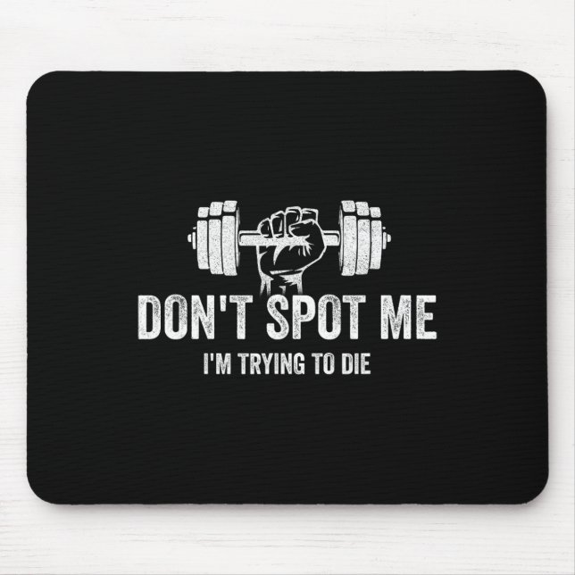 Don't Spot Me4  Mousepad (Vorne)