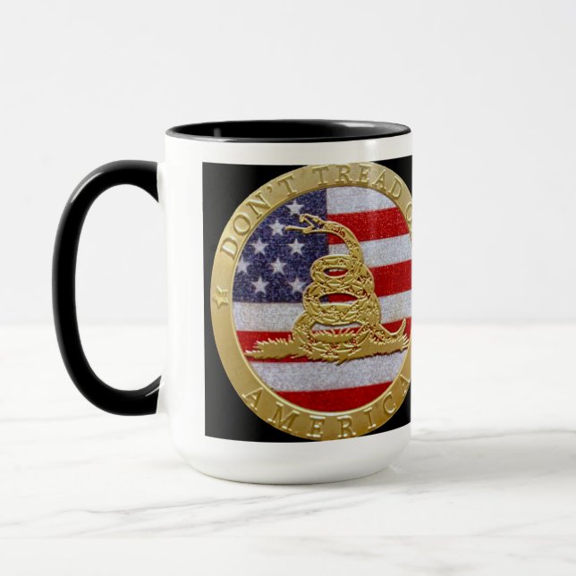 DONT TREAD AUF AMERIKA TASSE (Links)